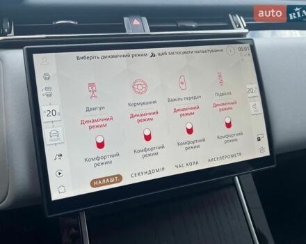 Черный Ленд Ровер Рендж Ровер Велар, объемом двигателя 3 л и пробегом 4 тыс. км за 90160 $, фото 21 на Automoto.ua