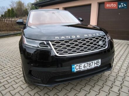 Черный Ленд Ровер Рендж Ровер Велар, объемом двигателя 2 л и пробегом 180 тыс. км за 26900 $, фото 1 на Automoto.ua