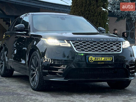 Черный Ленд Ровер Рендж Ровер Велар, объемом двигателя 3 л и пробегом 102 тыс. км за 39990 $, фото 1 на Automoto.ua