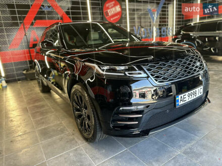 Черный Ленд Ровер Рендж Ровер Велар, объемом двигателя 2 л и пробегом 99 тыс. км за 36999 $, фото 1 на Automoto.ua