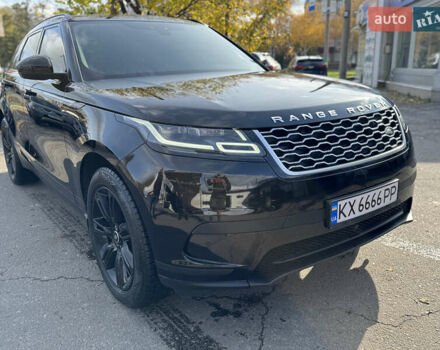 Черный Ленд Ровер Рендж Ровер Велар, объемом двигателя 2 л и пробегом 103 тыс. км за 34900 $, фото 1 на Automoto.ua