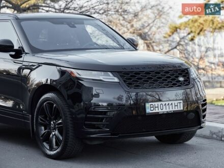 Черный Ленд Ровер Рендж Ровер Велар, объемом двигателя 2 л и пробегом 94 тыс. км за 36700 $, фото 1 на Automoto.ua
