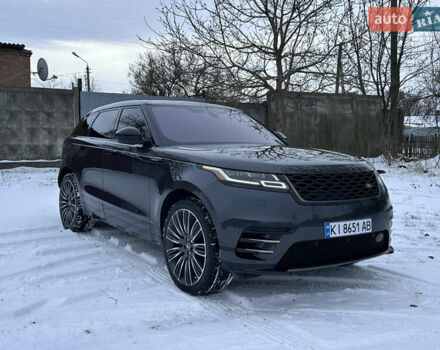 Черный Ленд Ровер Рендж Ровер Велар, объемом двигателя 2 л и пробегом 87 тыс. км за 38500 $, фото 1 на Automoto.ua