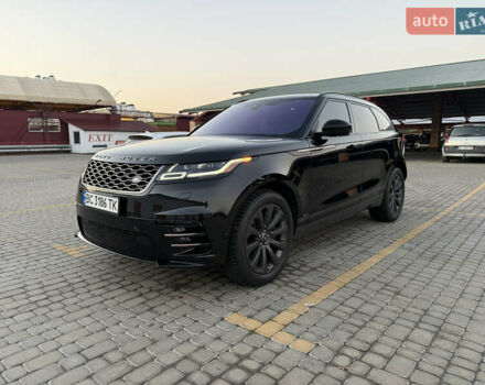 Черный Ленд Ровер Рендж Ровер Велар, объемом двигателя 3 л и пробегом 70 тыс. км за 45000 $, фото 1 на Automoto.ua