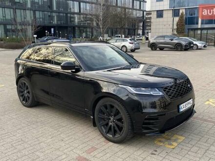 Черный Ленд Ровер Рендж Ровер Велар, объемом двигателя 2 л и пробегом 81 тыс. км за 49500 $, фото 1 на Automoto.ua
