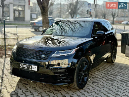 Черный Ленд Ровер Рендж Ровер Велар, объемом двигателя 2 л и пробегом 44 тыс. км за 59000 $, фото 1 на Automoto.ua