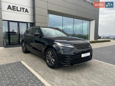Черный Ленд Ровер Рендж Ровер Велар, объемом двигателя 3 л и пробегом 4 тыс. км за 90160 $, фото 1 на Automoto.ua