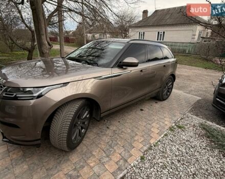 Коричневий Ленд Ровер Рендж Ровер Велар, об'ємом двигуна 3 л та пробігом 64 тис. км за 48000 $, фото 1 на Automoto.ua