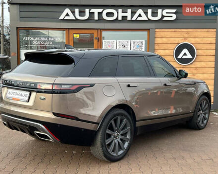 Коричневий Ленд Ровер Рендж Ровер Велар, об'ємом двигуна 3 л та пробігом 87 тис. км за 39900 $, фото 5 на Automoto.ua