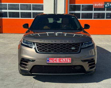 Коричневый Ленд Ровер Рендж Ровер Велар, объемом двигателя 3 л и пробегом 84 тыс. км за 39900 $, фото 2 на Automoto.ua