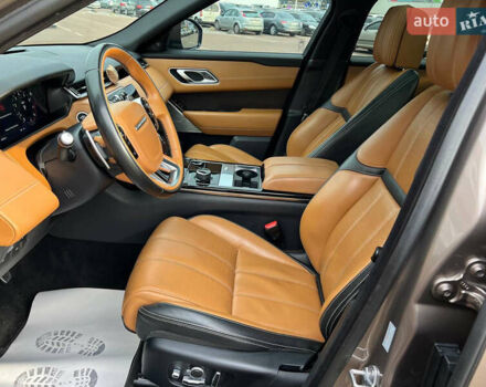 Коричневий Ленд Ровер Рендж Ровер Велар, об'ємом двигуна 3 л та пробігом 87 тис. км за 39900 $, фото 9 на Automoto.ua