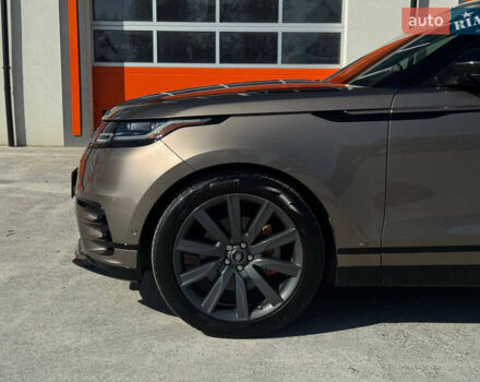 Коричневый Ленд Ровер Рендж Ровер Велар, объемом двигателя 3 л и пробегом 84 тыс. км за 39900 $, фото 7 на Automoto.ua