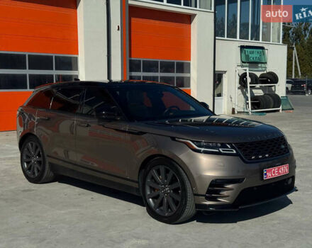 Коричневый Ленд Ровер Рендж Ровер Велар, объемом двигателя 3 л и пробегом 84 тыс. км за 39900 $, фото 4 на Automoto.ua