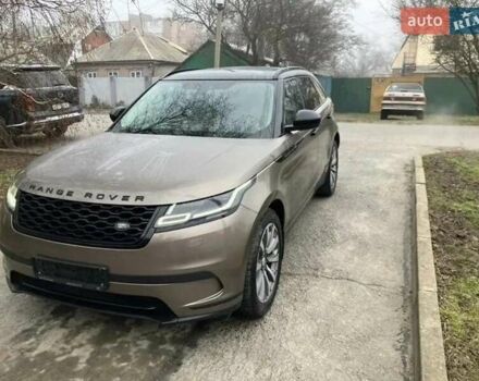Коричневый Ленд Ровер Рендж Ровер Велар, объемом двигателя 2 л и пробегом 60 тыс. км за 42000 $, фото 2 на Automoto.ua