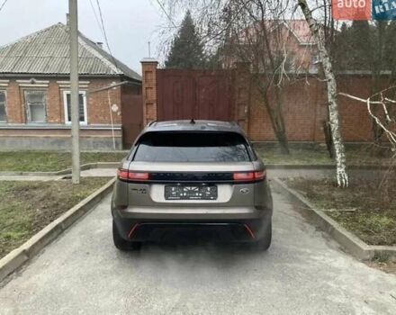 Коричневый Ленд Ровер Рендж Ровер Велар, объемом двигателя 2 л и пробегом 60 тыс. км за 42000 $, фото 3 на Automoto.ua