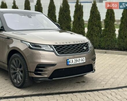 Коричневый Ленд Ровер Рендж Ровер Велар, объемом двигателя 2 л и пробегом 124 тыс. км за 39999 $, фото 1 на Automoto.ua