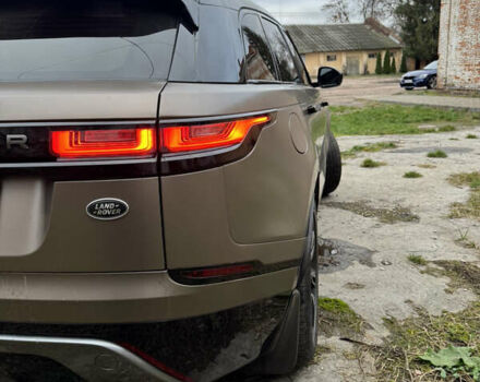 Коричневый Ленд Ровер Рендж Ровер Велар, объемом двигателя 2 л и пробегом 70 тыс. км за 40000 $, фото 6 на Automoto.ua