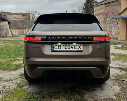 Коричневый Ленд Ровер Рендж Ровер Велар, объемом двигателя 2 л и пробегом 70 тыс. км за 40000 $, фото 5 на Automoto.ua