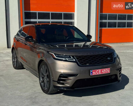 Коричневый Ленд Ровер Рендж Ровер Велар, объемом двигателя 3 л и пробегом 84 тыс. км за 39900 $, фото 1 на Automoto.ua