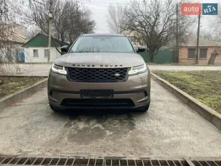 Коричневый Ленд Ровер Рендж Ровер Велар, объемом двигателя 2 л и пробегом 60 тыс. км за 42000 $, фото 1 на Automoto.ua