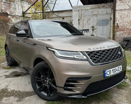 Коричневый Ленд Ровер Рендж Ровер Велар, объемом двигателя 2 л и пробегом 70 тыс. км за 40000 $, фото 1 на Automoto.ua