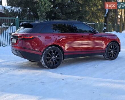 Червоний Ленд Ровер Рендж Ровер Велар, об'ємом двигуна 2 л та пробігом 87 тис. км за 35700 $, фото 5 на Automoto.ua