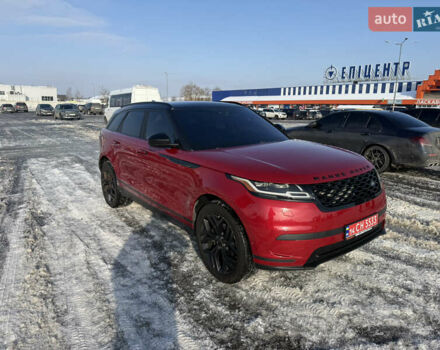 Червоний Ленд Ровер Рендж Ровер Велар, об'ємом двигуна 2 л та пробігом 220 тис. км за 22500 $, фото 4 на Automoto.ua