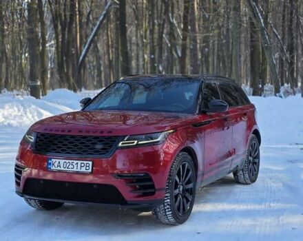 Червоний Ленд Ровер Рендж Ровер Велар, об'ємом двигуна 2 л та пробігом 87 тис. км за 35700 $, фото 1 на Automoto.ua