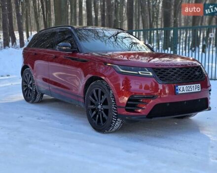 Червоний Ленд Ровер Рендж Ровер Велар, об'ємом двигуна 2 л та пробігом 87 тис. км за 35700 $, фото 4 на Automoto.ua