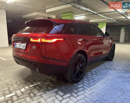 Червоний Ленд Ровер Рендж Ровер Велар, об'ємом двигуна 2 л та пробігом 100 тис. км за 31700 $, фото 23 на Automoto.ua
