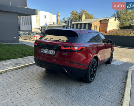 Червоний Ленд Ровер Рендж Ровер Велар, об'ємом двигуна 2 л та пробігом 100 тис. км за 31700 $, фото 19 на Automoto.ua