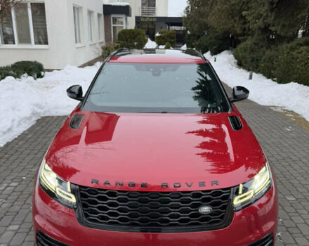 Красный Ленд Ровер Рендж Ровер Велар, объемом двигателя 2 л и пробегом 65 тыс. км за 47000 $, фото 1 на Automoto.ua