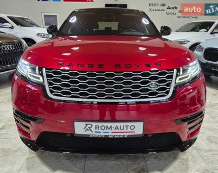 Червоний Ленд Ровер Рендж Ровер Велар, об'ємом двигуна 2 л та пробігом 176 тис. км за 32500 $, фото 1 на Automoto.ua
