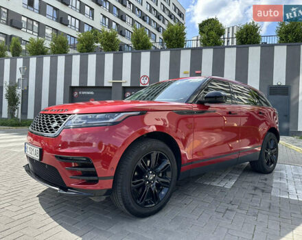 Червоний Ленд Ровер Рендж Ровер Велар, об'ємом двигуна 2 л та пробігом 100 тис. км за 31700 $, фото 4 на Automoto.ua