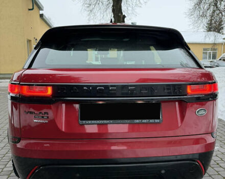 Красный Ленд Ровер Рендж Ровер Велар, объемом двигателя 2 л и пробегом 65 тыс. км за 47000 $, фото 36 на Automoto.ua
