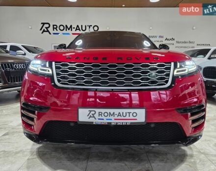 Червоний Ленд Ровер Рендж Ровер Велар, об'ємом двигуна 2 л та пробігом 176 тис. км за 32500 $, фото 22 на Automoto.ua