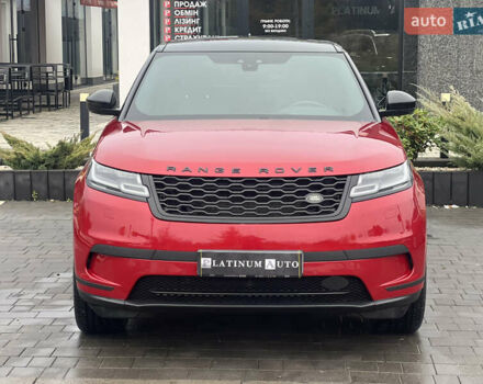 Красный Ленд Ровер Рендж Ровер Велар, объемом двигателя 2 л и пробегом 82 тыс. км за 35900 $, фото 7 на Automoto.ua