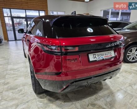 Червоний Ленд Ровер Рендж Ровер Велар, об'ємом двигуна 2 л та пробігом 176 тис. км за 32500 $, фото 10 на Automoto.ua