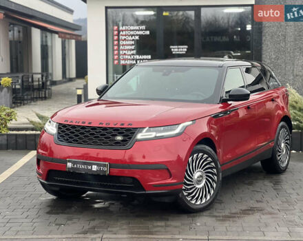 Червоний Ленд Ровер Рендж Ровер Велар, об'ємом двигуна 2 л та пробігом 82 тис. км за 39000 $, фото 1 на Automoto.ua