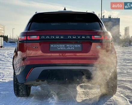 Червоний Ленд Ровер Рендж Ровер Велар, об'ємом двигуна 2 л та пробігом 97 тис. км за 35500 $, фото 5 на Automoto.ua