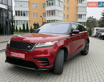 Червоний Ленд Ровер Рендж Ровер Велар, об'ємом двигуна 2 л та пробігом 91 тис. км за 31999 $, фото 1 на Automoto.ua