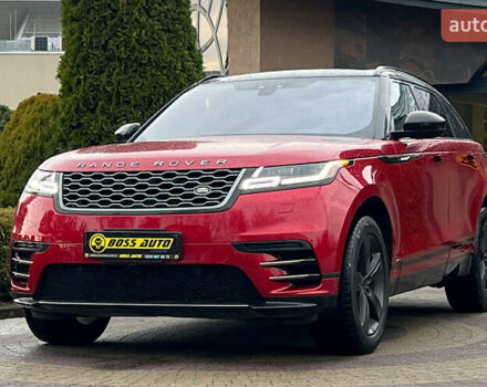 Червоний Ленд Ровер Рендж Ровер Велар, об'ємом двигуна 2 л та пробігом 91 тис. км за 31900 $, фото 2 на Automoto.ua