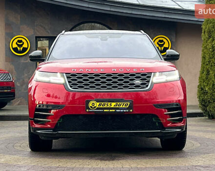Червоний Ленд Ровер Рендж Ровер Велар, об'ємом двигуна 2 л та пробігом 91 тис. км за 30750 $, фото 1 на Automoto.ua
