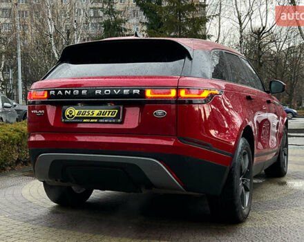 Червоний Ленд Ровер Рендж Ровер Велар, об'ємом двигуна 2 л та пробігом 145 тис. км за 30900 $, фото 6 на Automoto.ua