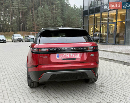 Червоний Ленд Ровер Рендж Ровер Велар, об'ємом двигуна 2 л та пробігом 91 тис. км за 31999 $, фото 6 на Automoto.ua