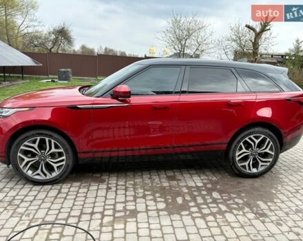 Красный Ленд Ровер Рендж Ровер Велар, объемом двигателя 2 л и пробегом 75 тыс. км за 33900 $, фото 2 на Automoto.ua