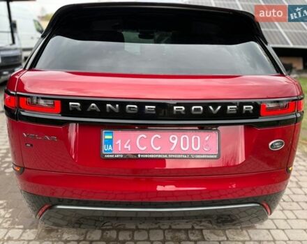 Красный Ленд Ровер Рендж Ровер Велар, объемом двигателя 2 л и пробегом 75 тыс. км за 33900 $, фото 6 на Automoto.ua