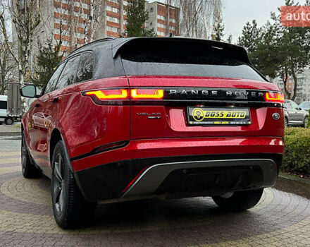 Червоний Ленд Ровер Рендж Ровер Велар, об'ємом двигуна 2 л та пробігом 91 тис. км за 31900 $, фото 4 на Automoto.ua