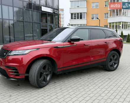 Червоний Ленд Ровер Рендж Ровер Велар, об'ємом двигуна 2 л та пробігом 91 тис. км за 31999 $, фото 2 на Automoto.ua