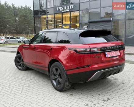 Червоний Ленд Ровер Рендж Ровер Велар, об'ємом двигуна 2 л та пробігом 91 тис. км за 31999 $, фото 5 на Automoto.ua